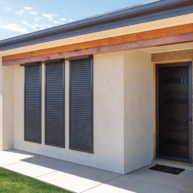 42mm Double Line Shutter installed