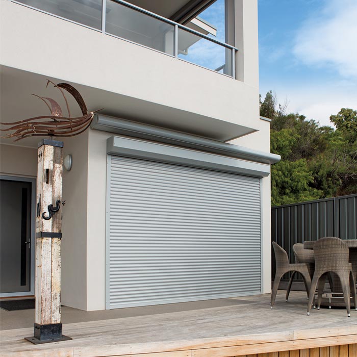 55mm Widespan Roller Shutter installed on large opening