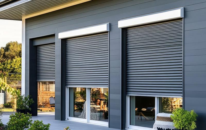 Roller shutters installed on a Windsor Sydney home