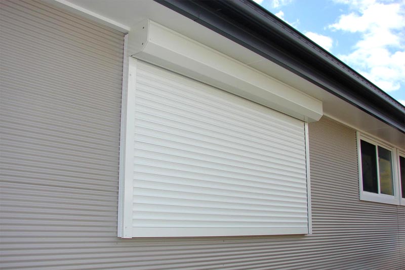 Roller shutters installed on a Wentworth Sydney home
